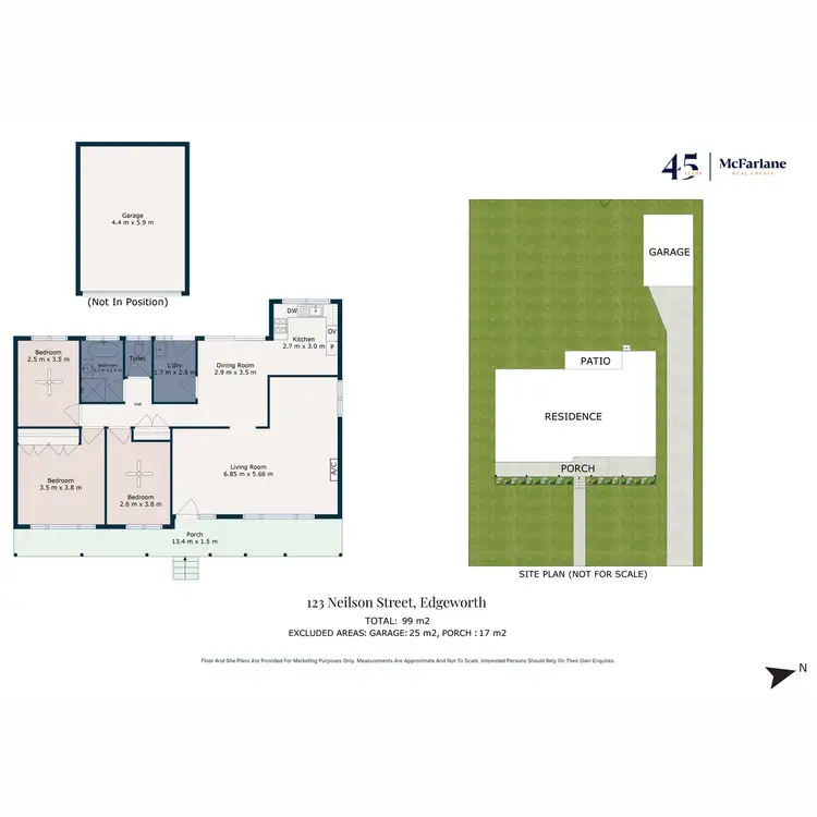 Floorplan of Homely house listing, 123 Neilson Street, Edgeworth NSW 2285