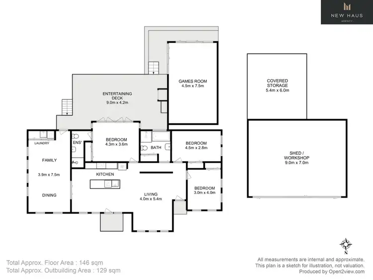 Floorplan of Homely house listing, 4409 Channel Highway, Middleton TAS 7163