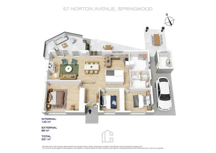 Floorplan of Homely house listing, 67 Norton Avenue, Springwood NSW 2777