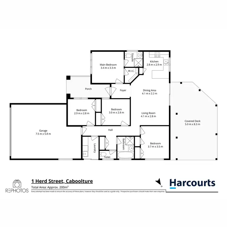 Floorplan of Homely house listing, 1 Herd Street, Caboolture QLD 4510