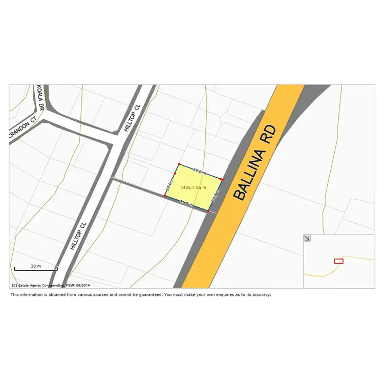 Floorplan of Homely land listing, 752 Ballina Road, Goonellabah NSW 2480