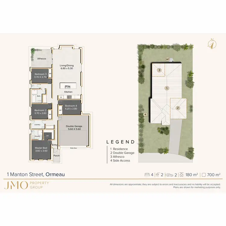 Floorplan of Homely house listing, 1 Manton Street, Ormeau QLD 4208