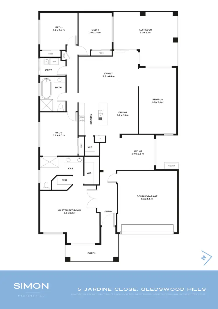 Floorplan of Homely house listing, 5 Jardine Close, Gledswood Hills NSW 2557