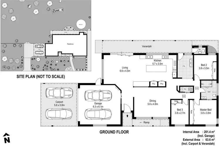 Floorplan of Homely house listing, 76 Valentia Avenue, Lugarno NSW 2210