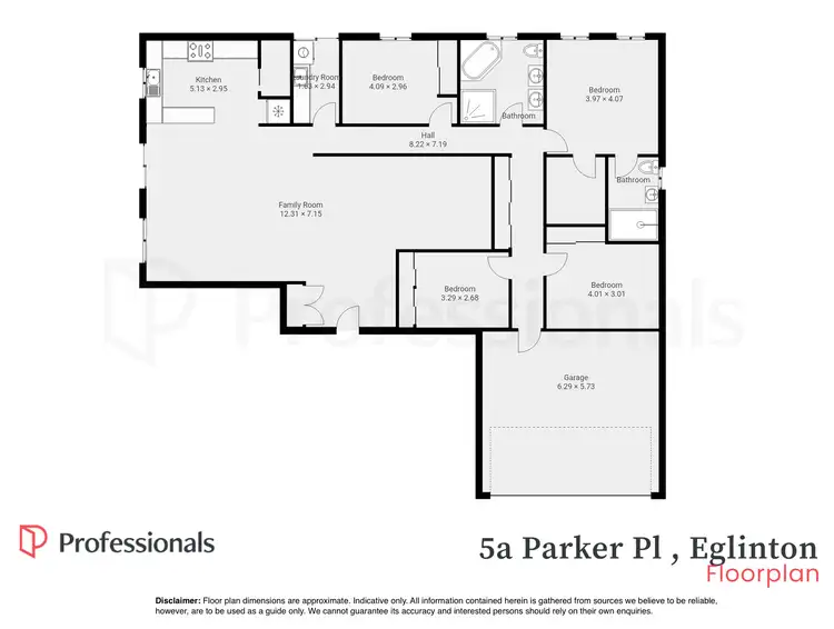 Floorplan of Homely house listing, 5A Parker Place, Eglinton NSW 2795