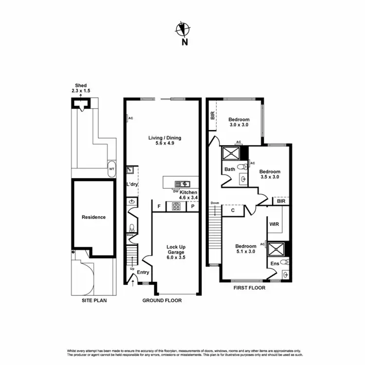 Floorplan of Homely townhouse listing, 7 Tourmaline Street, Tarneit VIC 3029