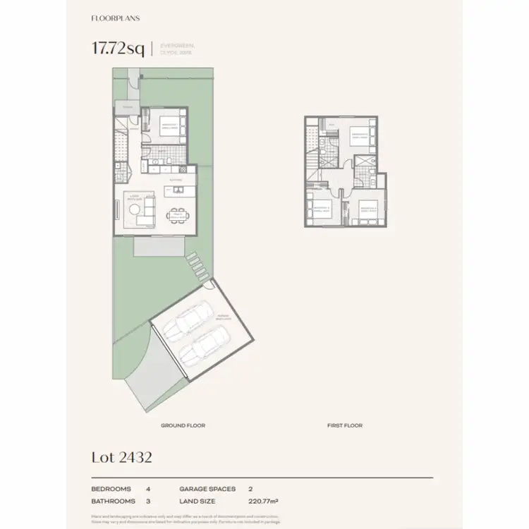 Floorplan of Homely house listing, 54 Kamet Street, Clyde VIC 3978