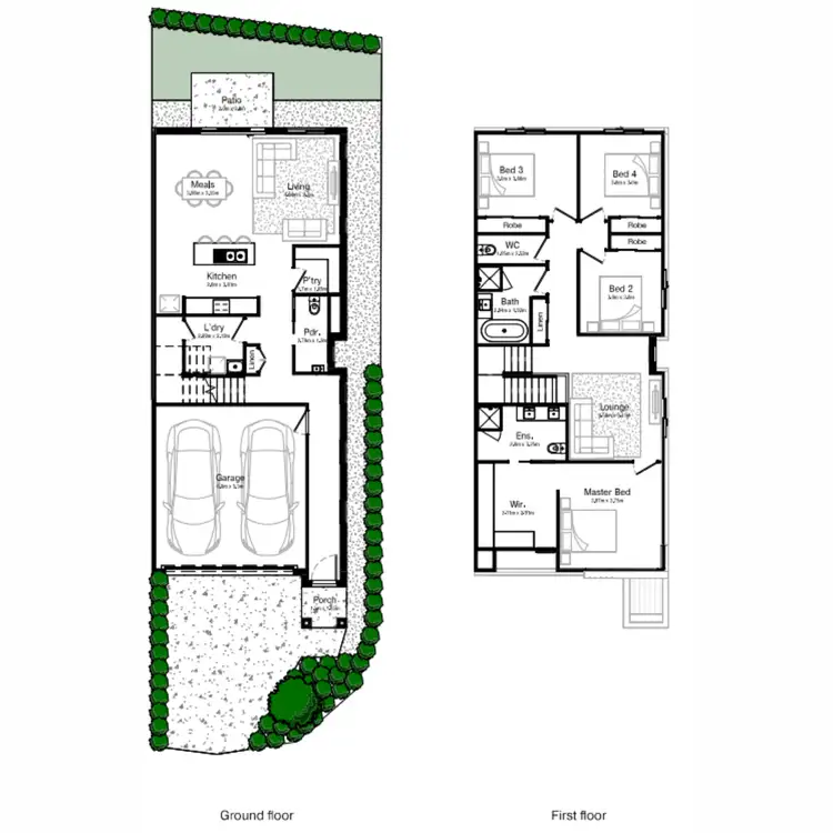 Floorplan of Homely terrace listing, New Home New Road, Ripley QLD 4306