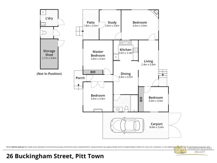 Floorplan of Homely house listing, 26 Buckingham Street, Pitt Town NSW 2756
