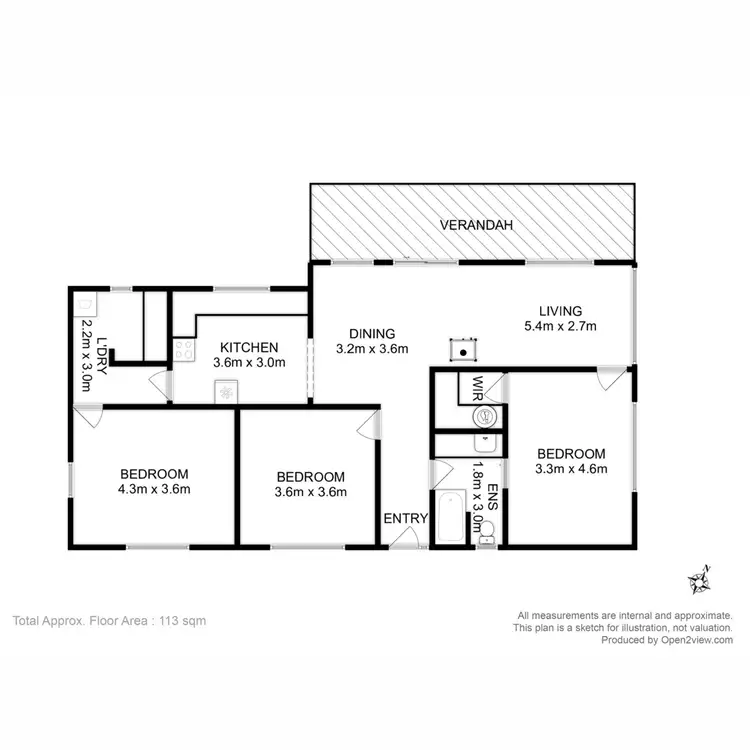 Floorplan of Homely house listing, 42 Francis Street, Swansea TAS 7190