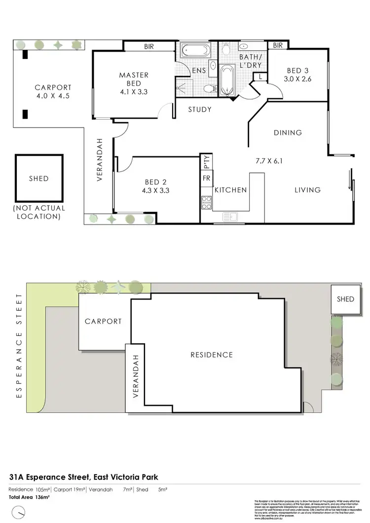 Floorplan of Homely house listing, 31A Esperance Street, East Victoria Park WA 6101