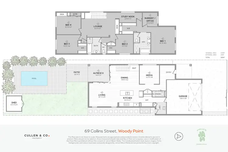 Floorplan of Homely house listing, 69A Collins Street, Woody Point QLD 4019