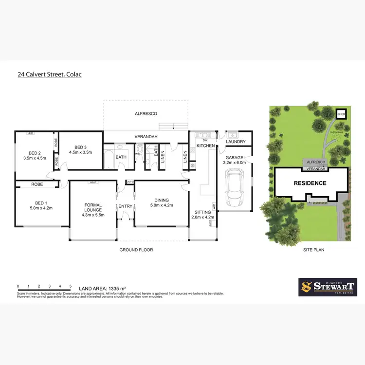 Floorplan of Homely house listing, 24 Calvert Street, Colac VIC 3250