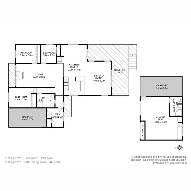 Floorplan of Homely house listing, 13 Douglas Street, Bicheno TAS 7215