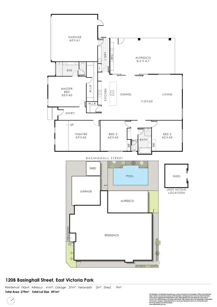 Floorplan of Homely house listing, 120B Basinghall Street, East Victoria Park WA 6101