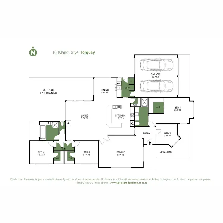 Floorplan of Homely house listing, 10 Island Drive, Torquay VIC 3228