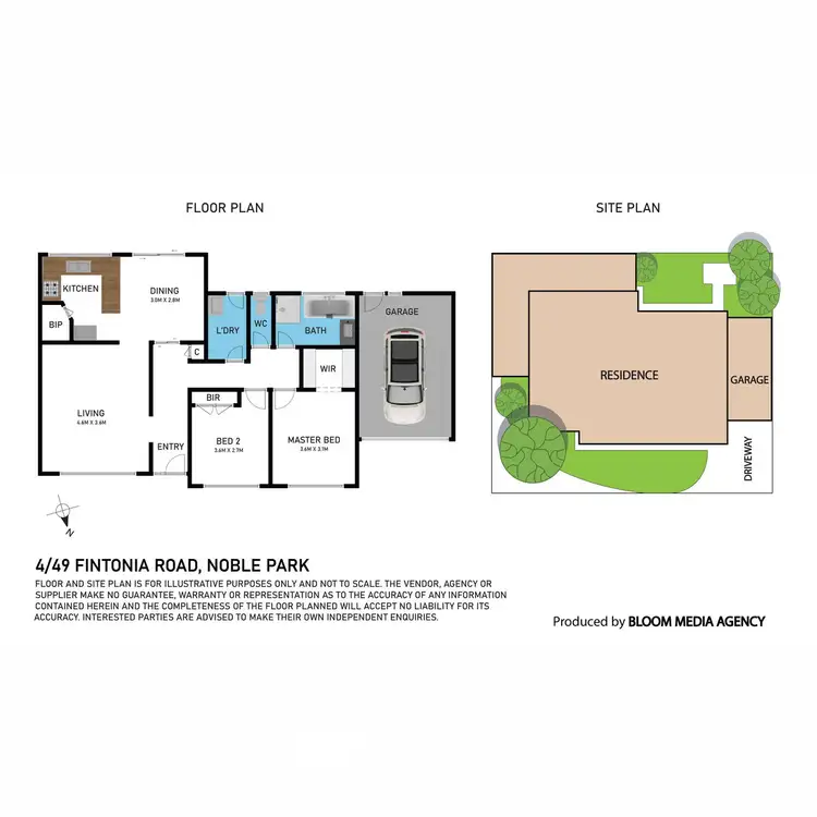 Floorplan of Homely house listing, 4/49 Fintonia Road, Noble Park VIC 3174
