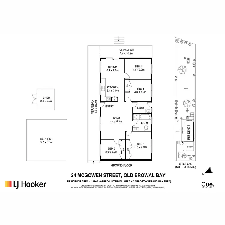 Floorplan of Homely house listing, 24 McGowen Street, Old Erowal Bay NSW 2540