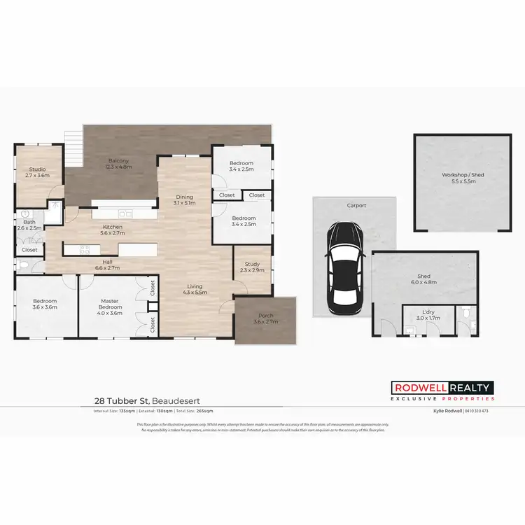 Floorplan of Homely house listing, 28 Tubber Street, Beaudesert QLD 4285