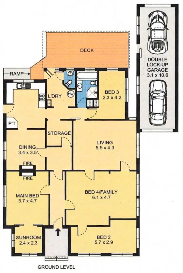 Floorplan of Homely house listing, 47 William Street, Hornsby NSW 2077
