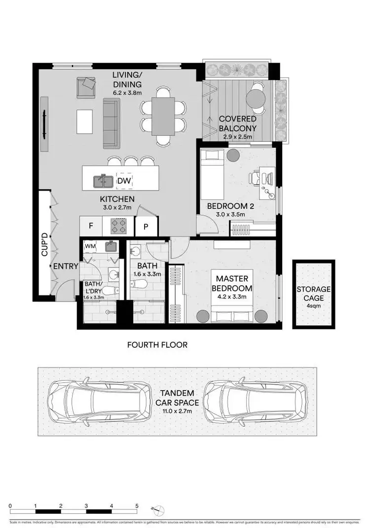 Floorplan of Homely apartment listing, 432/3 McKinnon Avenue, Five Dock NSW 2046