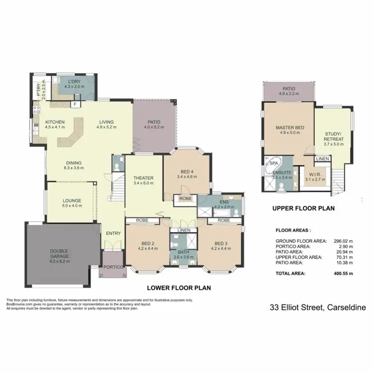 Floorplan of Homely house listing, 33 Elliot Street, Carseldine QLD 4034