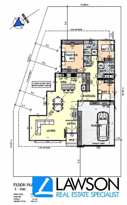 Floorplan of Homely house listing, 7 Whiting Court, Port Lincoln SA 5606