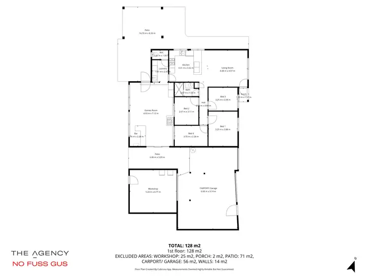 Floorplan of Homely house listing, 43 Crossandra Way, Greenwood WA 6024