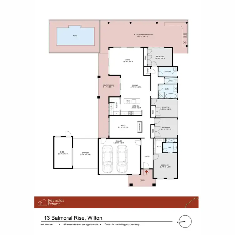 Floorplan of Homely house listing, 13 Balmoral Rise, Wilton NSW 2571