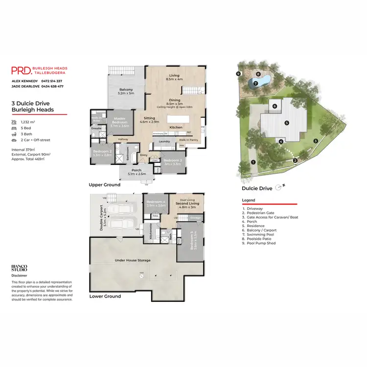 Floorplan of Homely house listing, 3 Dulcie Drive, Burleigh Heads QLD 4220