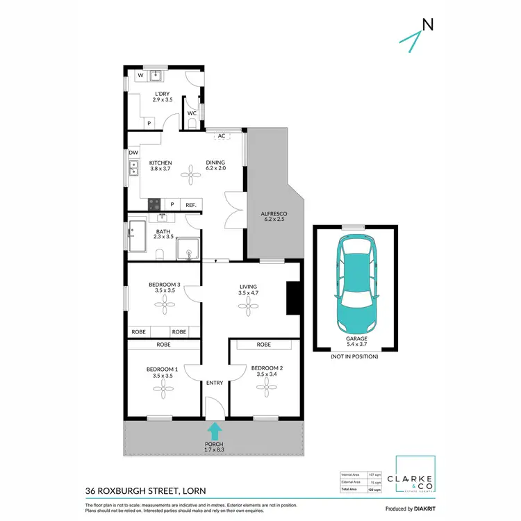 Floorplan of Homely house listing, 36 Roxburgh Street, Lorn NSW 2320