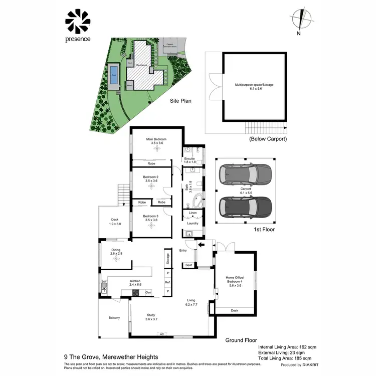 Floorplan of Homely house listing, 9 The Grove, Merewether Heights NSW 2291