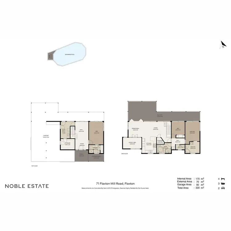 Floorplan of Homely rural property listing, 71 Flaxton Mill Road, Flaxton QLD 4560