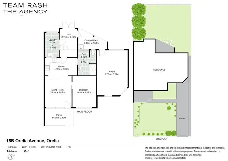 Floorplan of Homely house listing, 15B Orelia Avenue, Orelia WA 6167