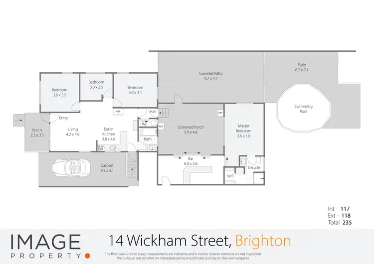 Floorplan of Homely house listing, 14 Wickham Street, Brighton QLD 4017