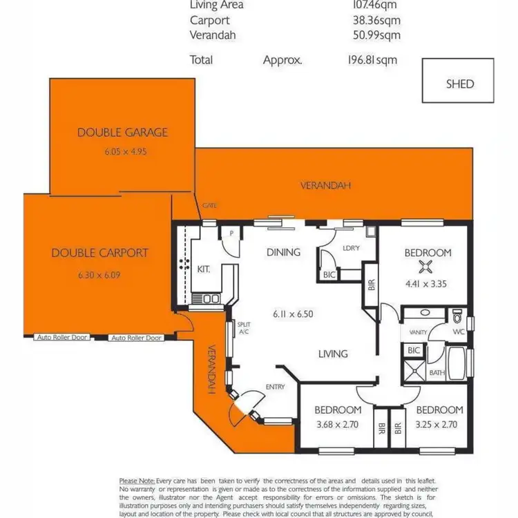 Floorplan of Homely house listing, 60A Buller Terrace, Alberton SA 5014