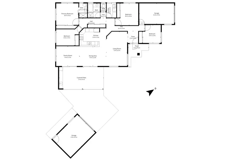 Floorplan of Homely house listing, 8 St Marys Court, Kepnock QLD 4670