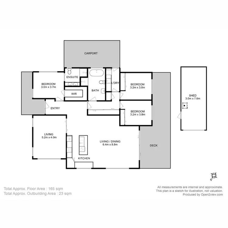 Floorplan of Homely house listing, 38 Eldridge Drive, Kingston TAS 7050