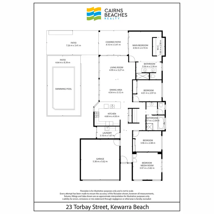 Floorplan of Homely house listing, 23 Torbay Street, Kewarra Beach QLD 4879