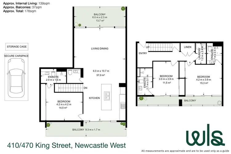 Floorplan of Homely house listing, 410/470 King Street, Newcastle West NSW 2302