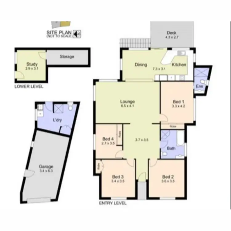 Floorplan of Homely house listing, 14 Bellevue Road, Belmont NSW 2280
