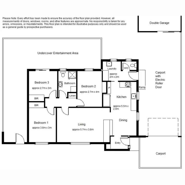 Floorplan of Homely house listing, 4 Waters Crescent, Port Augusta West SA 5700