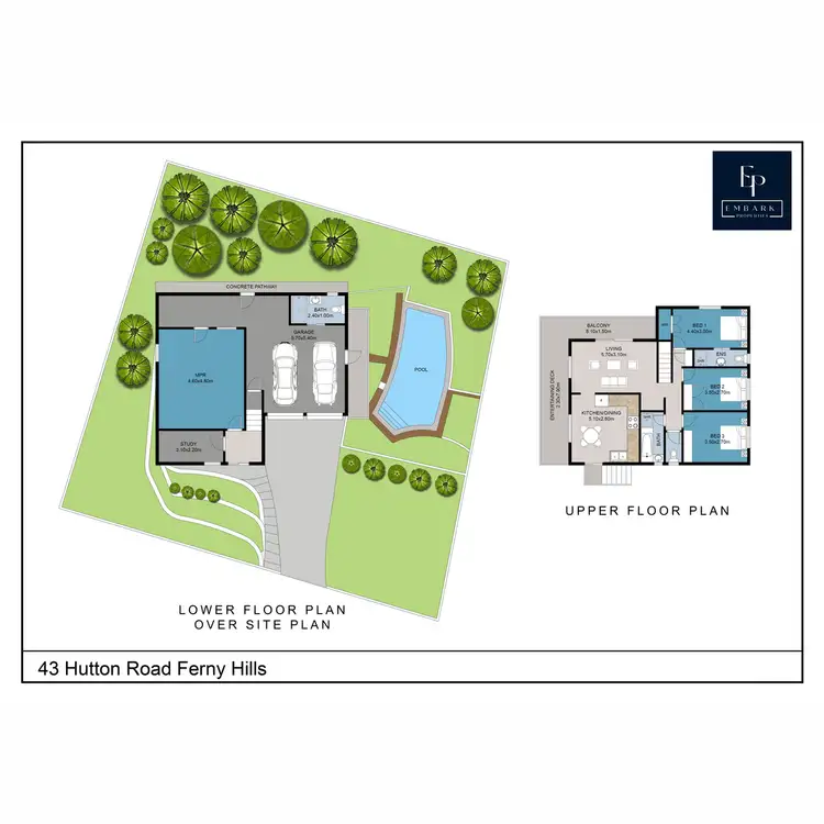 Floorplan of Homely house listing, 43 Hutton Road, Ferny Hills QLD 4055