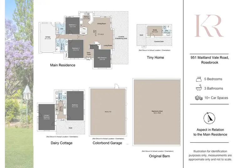 Floorplan of Homely rural property listing, 951 Maitland Vale Road, Rosebrook NSW 2320
