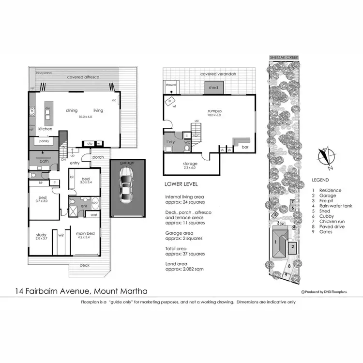 Floorplan of Homely house listing, 14 Fairbairn Avenue, Mount Martha VIC 3934