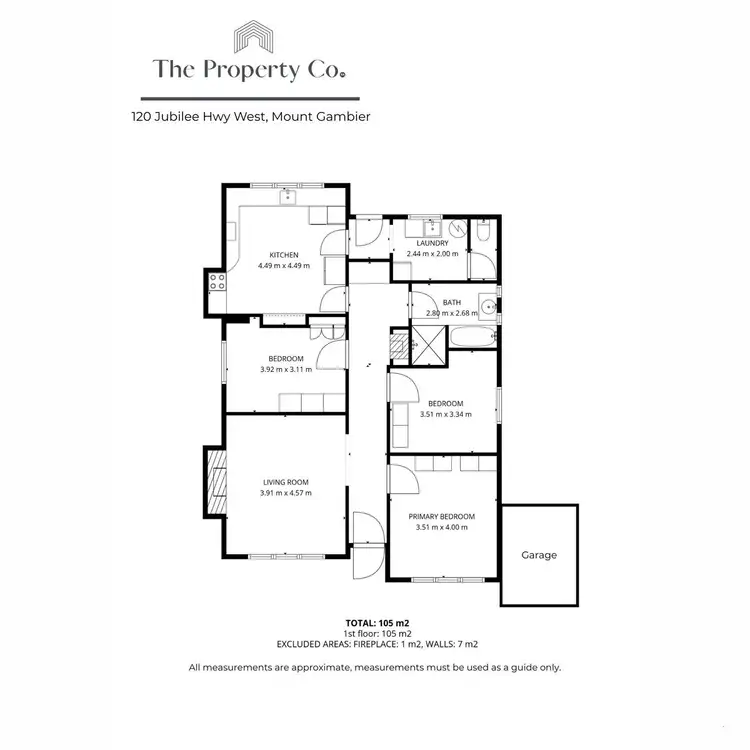 Floorplan of Homely house listing, 120 Jubilee Highway West, Mount Gambier SA 5290