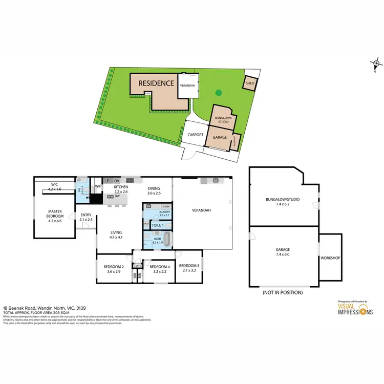 Floorplan of Homely house listing, 18 Beenak Road, Wandin North VIC 3139