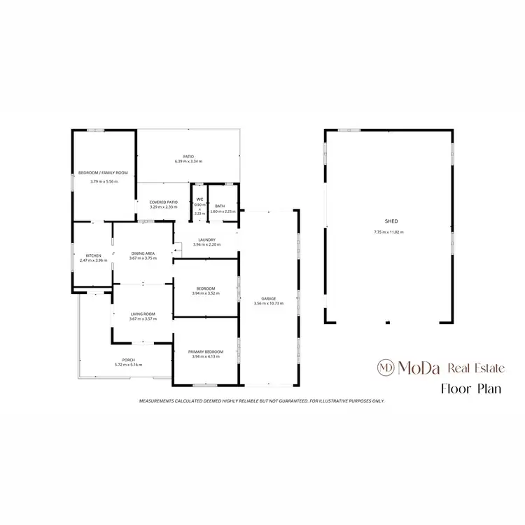 Floorplan of Homely house listing, 7 Cheshire Street, Wangan QLD 4871