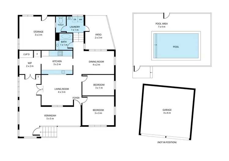 Floorplan of Homely house listing, 14e Quay Street, Bundaberg East QLD 4670