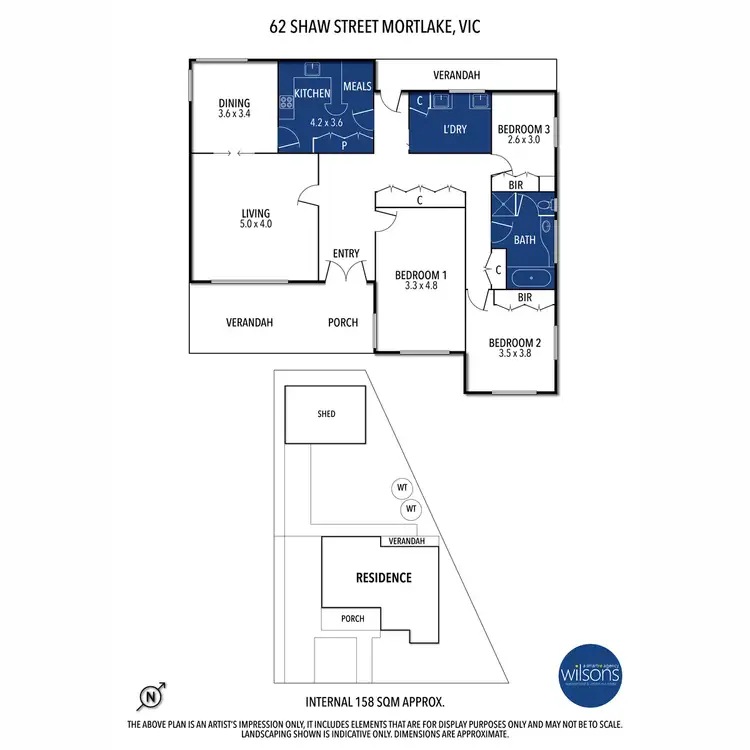 Floorplan of Homely house listing, 62 Shaw Street, Mortlake VIC 3272